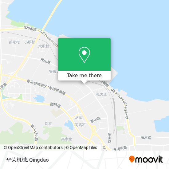华荣机械 map