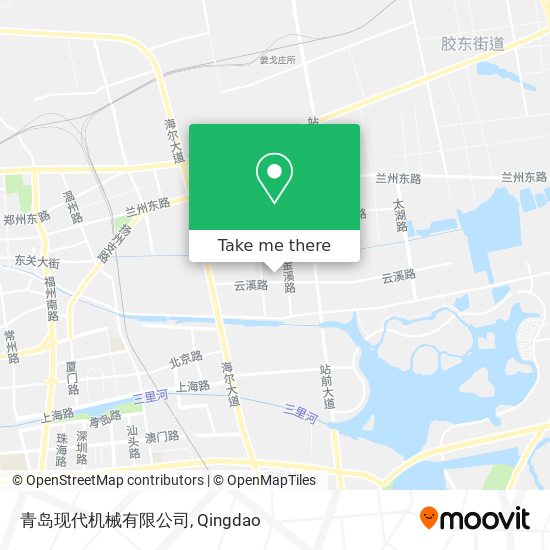 青岛现代机械有限公司 map