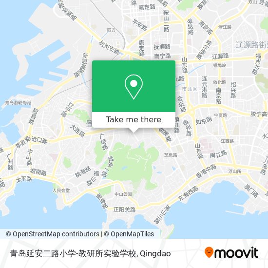 青岛延安二路小学-教研所实验学校 map