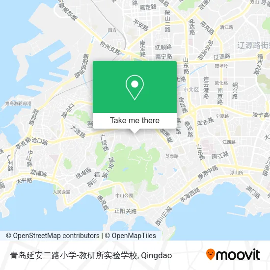 青岛延安二路小学-教研所实验学校 map