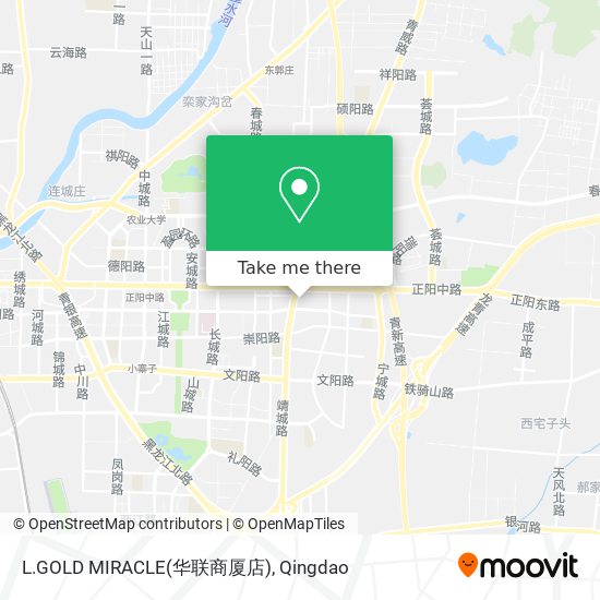 L.GOLD MIRACLE(华联商厦店) map