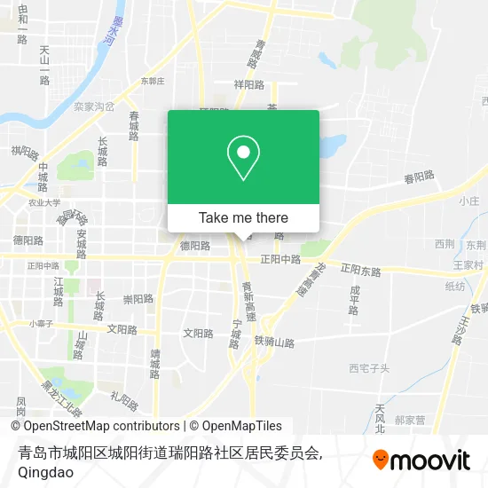 青岛市城阳区城阳街道瑞阳路社区居民委员会 map