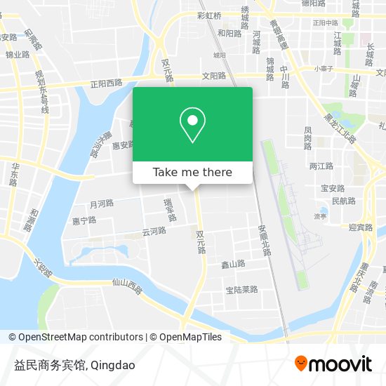 益民商务宾馆 map