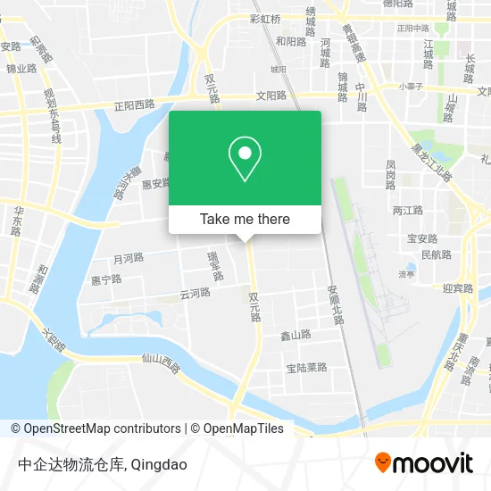 中企达物流仓库 map