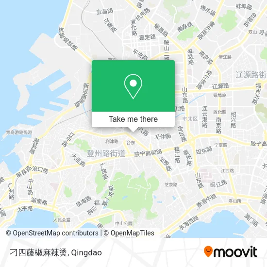 刁四藤椒麻辣烫 map