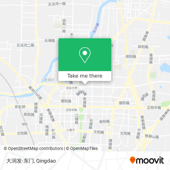 大润发-东门 map