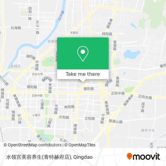 水领宫美容养生(青特赫府店) map