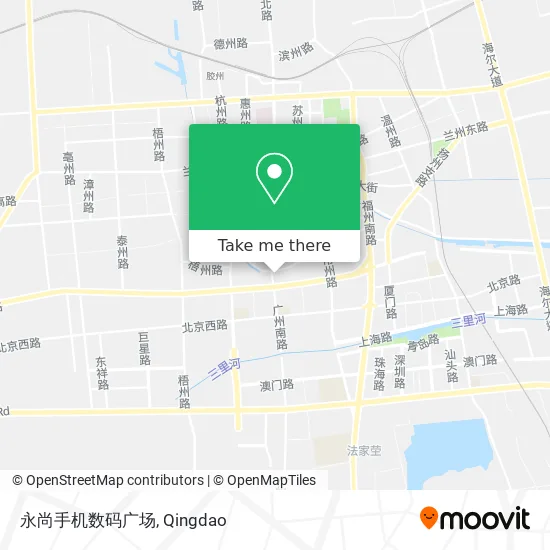 永尚手机数码广场 map