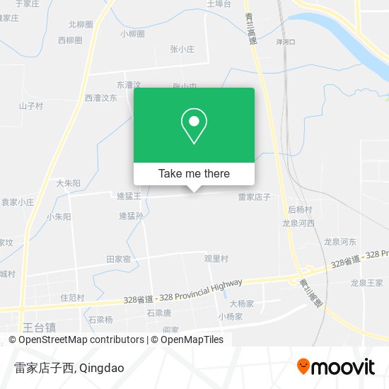 雷家店子西 map