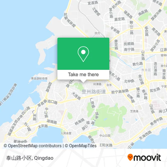泰山路小区 map
