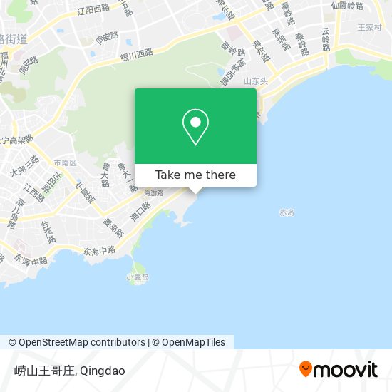 崂山王哥庄 map