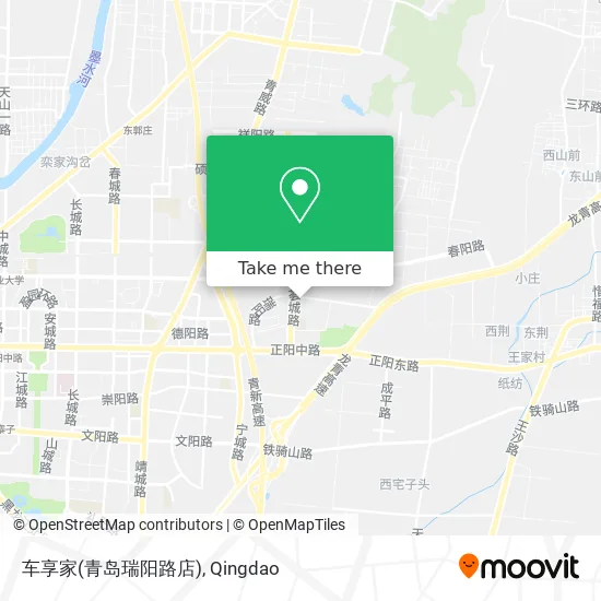 车享家(青岛瑞阳路店) map