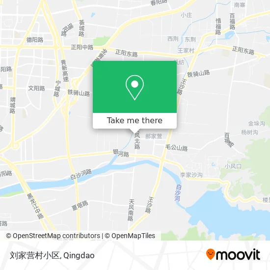 刘家营村小区 map