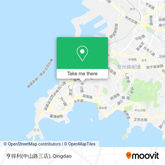 亨得利(中山路三店) map