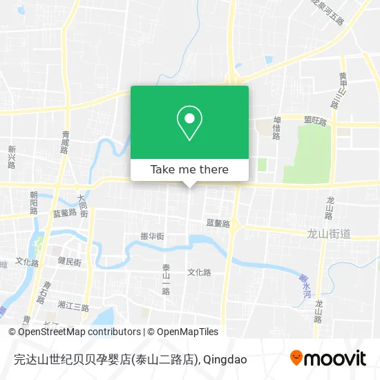 完达山世纪贝贝孕婴店(泰山二路店) map
