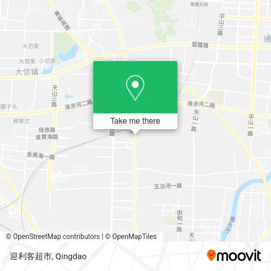 迎利客超市 map