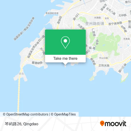 琴屿路26 map