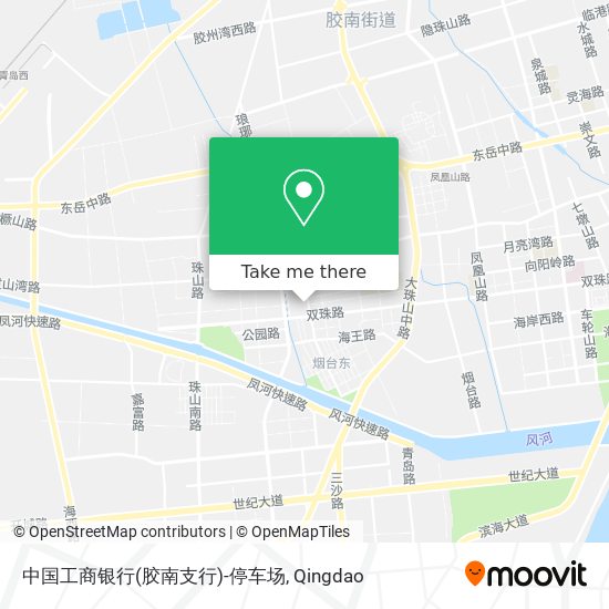 中国工商银行(胶南支行)-停车场 map