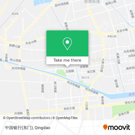 中国银行(东门) map