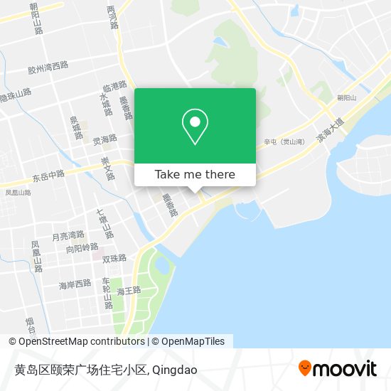 黄岛区颐荣广场住宅小区 map