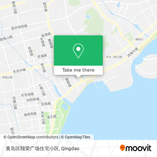 黄岛区颐荣广场住宅小区 map