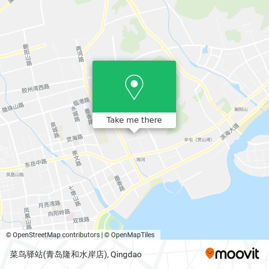 菜鸟驿站(青岛隆和水岸店) map