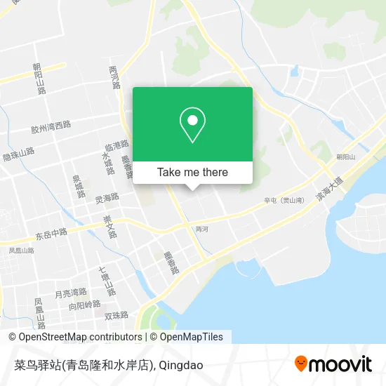 菜鸟驿站(青岛隆和水岸店) map