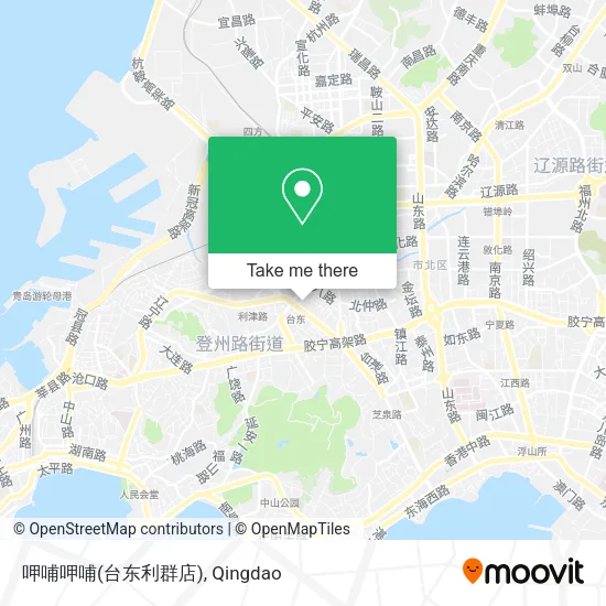 呷哺呷哺(台东利群店) map