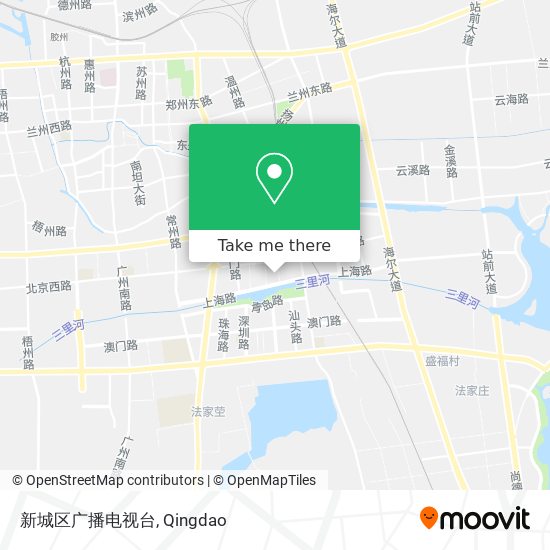 新城区广播电视台 map