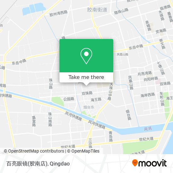 百亮眼镜(胶南店) map