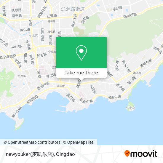 newyouker(麦凯乐店) map