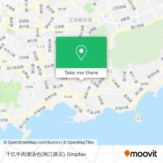 千忆牛肉灌汤包(闽江路店) map