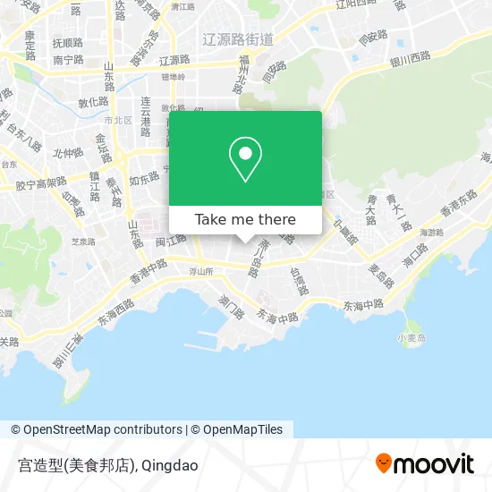 宫造型(美食邦店) map