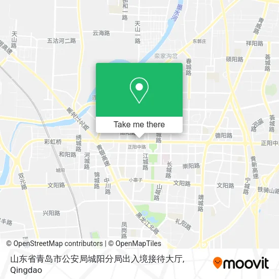 山东省青岛市公安局城阳分局出入境接待大厅 map
