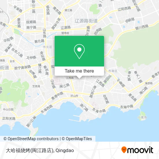 大哈福烧烤(闽江路店) map
