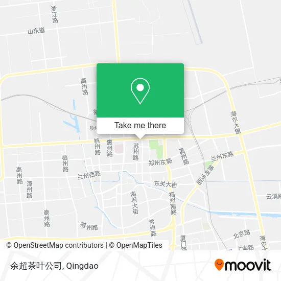 余超茶叶公司 map