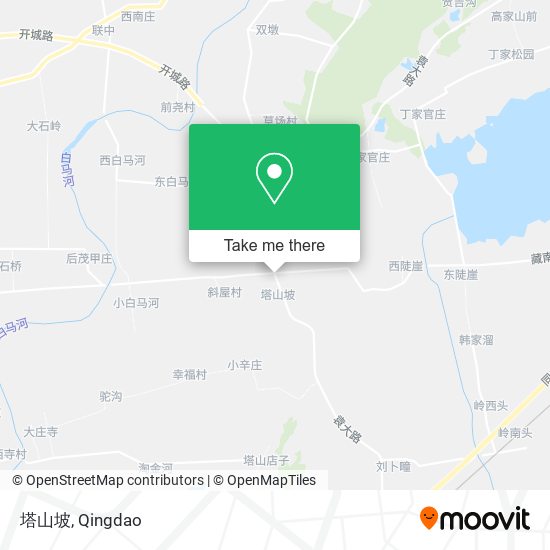 塔山坡 map
