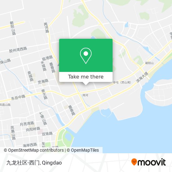 九龙社区-西门 map