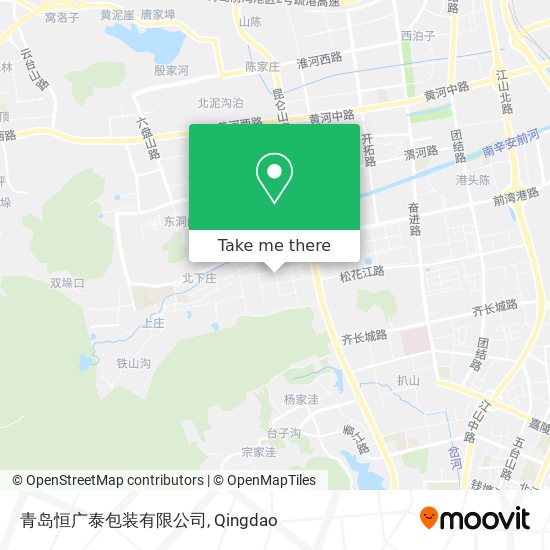 青岛恒广泰包装有限公司 map