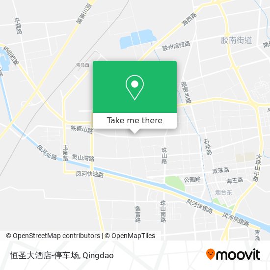 恒圣大酒店-停车场 map