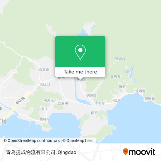 青岛捷成物流有限公司 map