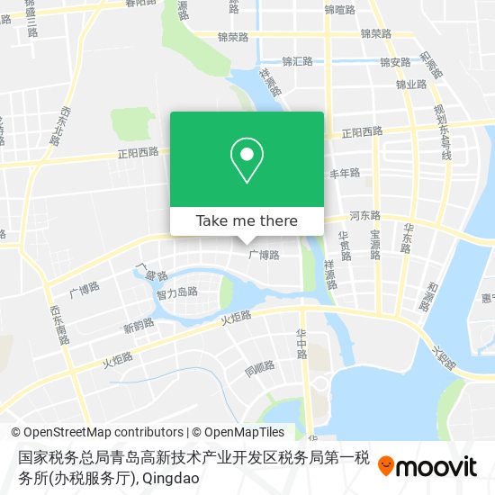 国家税务总局青岛高新技术产业开发区税务局第一税务所(办税服务厅) map
