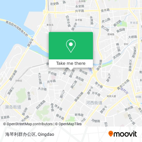 海琴利群办公区 map