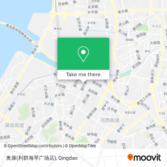 奥康(利群海琴广场店) map