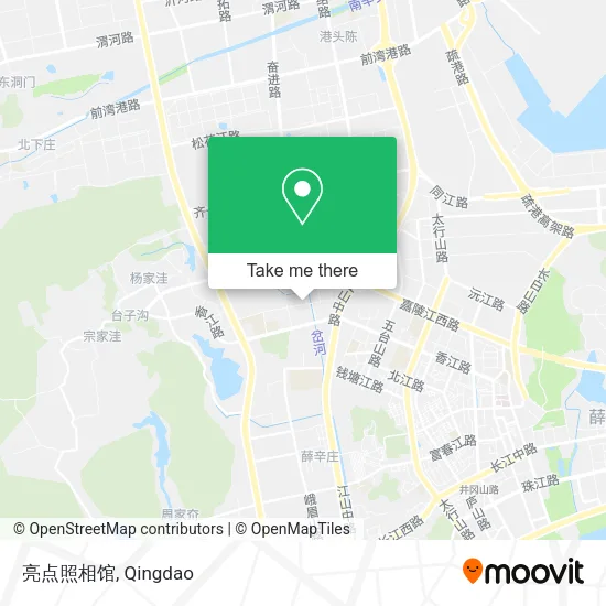 亮点照相馆 map