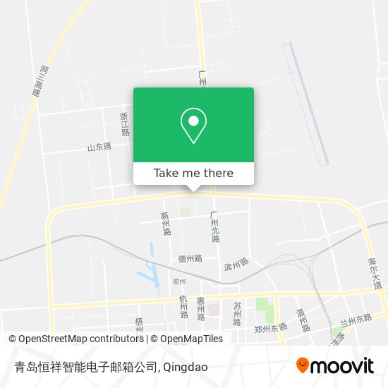 青岛恒祥智能电子邮箱公司 map
