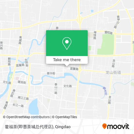 鳌福茶(即墨茶城总代理店) map