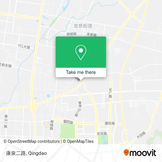 康泉二路 map