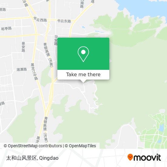 太和山风景区 map