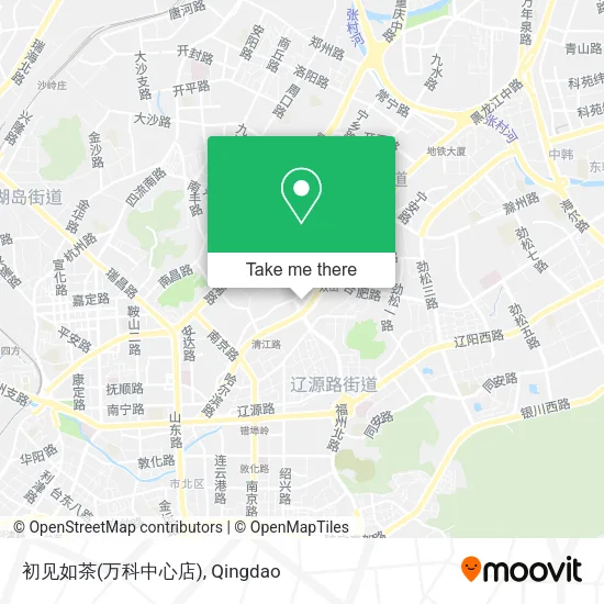 初见如茶(万科中心店) map